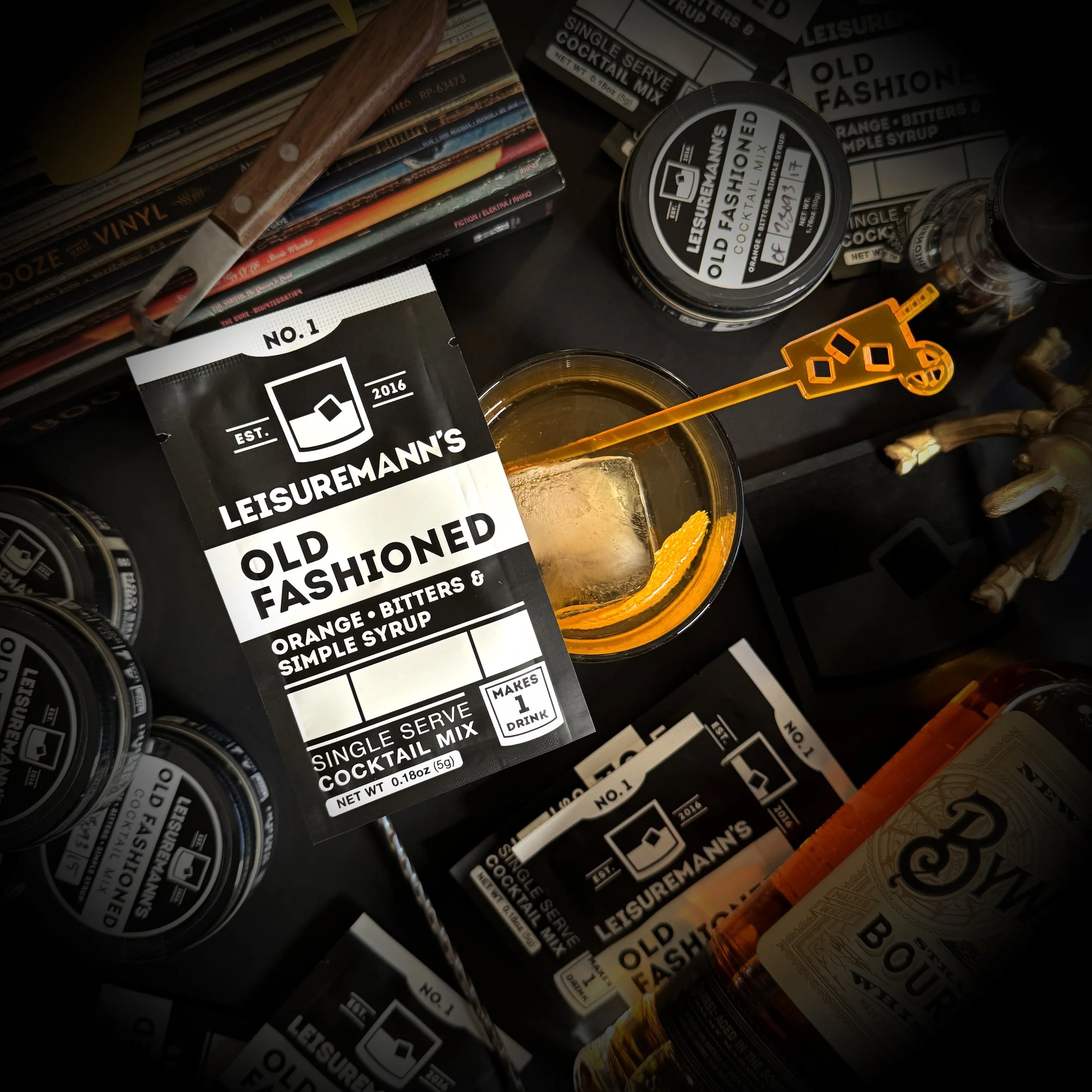 Leisuremann's Cocktail Mixes - Old Fashioned Cocktail Mixer